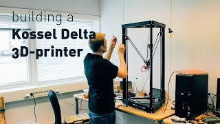 Building a large Kossel Delta 3D printer [upl. by Nahtanod635]