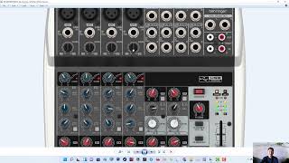 Bàn Trộn Âm Thanh Mixer Cơ Analog XENYX Behringer Q1202USB [upl. by Esinad]