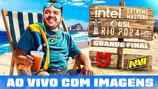 NAVI VS MOUZ GRANDE FINAL IEM Rio 2024  COM Gaules TRANSMISSÃO COMPLETA [upl. by Whitebook443]