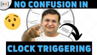 Part 57  Clock triggering in hindi  positive edge negative edge positive level negative level [upl. by Roderic]