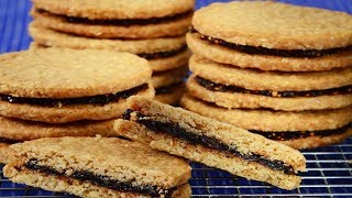 Fig Oatmeal Cookies Recipe Demonstration  Joyofbakingcom [upl. by Aicak507]