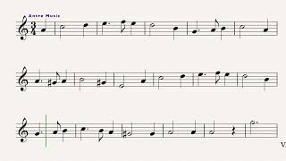 Greensleeves  Easy Flute Sheet Music [upl. by Llenrahc]