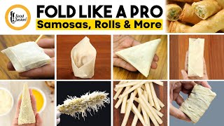 Fold Like a Pro StepbyStep Guide to Perfect Samosas Rolls and More by Food Fusion [upl. by Tupler]