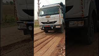 JCB excavator and dump truck working  road 🛣️ construction 🏗️🚧 [upl. by Nethsa]