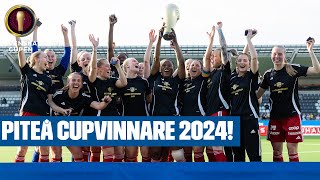 Första cuptiteln till Piteå  Highlights HäckenPiteå 01  Final i damernas Svenska Cupen [upl. by Vanny823]