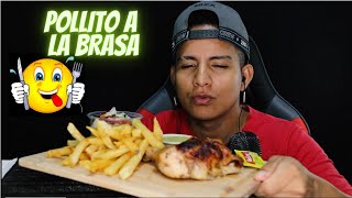 POLLITO CON PAPAS ESO ME GUSTA A MÍ  MUKBANG ASMR ESPAÑOL [upl. by Oniram]