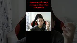 How to pronounce Pneumonoultramicroscopicsilicovolcanoconiosis [upl. by Santoro]