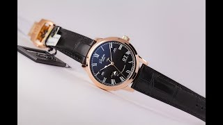 Glashütte Original Senator Perpetual Calendar 18kt Rose Gold Black Dial Ref 10002250505 [upl. by Elicec]