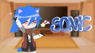 ⚡ Gacha Sonic and friends react to Sonic  Sonadow  Angst  part 1  Bad Eng ⚡sonic [upl. by Ativad453]