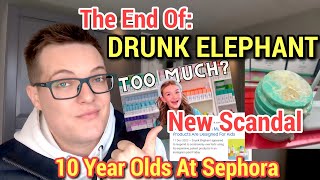 ITS OVER FOR DRUNK ELEPHANT  10 Year Olds Take Over Sephora [upl. by Westphal214]