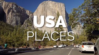 50 Best Places to Visit in the USA  Travel Video [upl. by Jo]