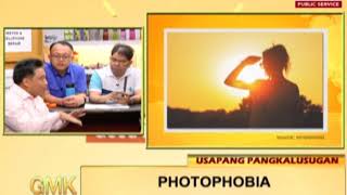 Photophobia Light Sensitivity  Usapang Pangkalusugan [upl. by Lecia]