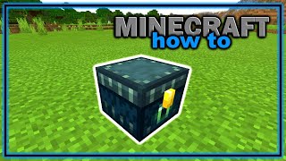 How to Craft and Use an Ender Chest  Easy Minecraft Tutorial [upl. by Namreg]