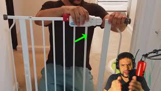 Cumbor Baby Gate Installation Tutorial [upl. by Abrahan]