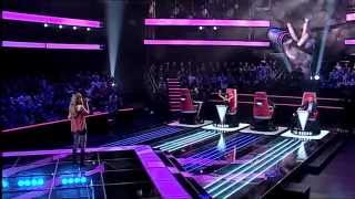 Bianca Barros  quotListenquot Beyoncé  Prova Cega  The Voice Portugal  Season 2 [upl. by Nwatna]