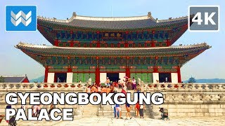 4K Gyeongbokgung Palace 경복궁 in Seoul South Korea 🇰🇷 Virtual Walking Tour Vlog amp Travel Guide [upl. by Anhaj]