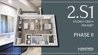 2S1 428 Phase II Virtual Tour Studio Franklin TN McEwen Northside Apartments [upl. by Nosro839]