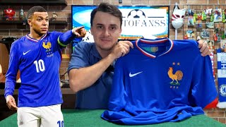 NOVA CAMISA DA FRANÇA 20242025 I UNBOXING E DETALHES [upl. by Nomyad]