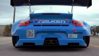 Falken opens the ALMS season with 2012 Porsche RSR [upl. by Ahsiyk]