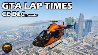 Fastest Helicopters Conada  GTA 5 Best Fully Upgraded Cars Lap Time Countdown [upl. by Elbon]