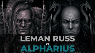 ALPHARIUS ATTACKS LEMAN RUSS [upl. by Liagiba]