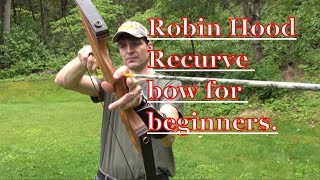 How to shoot a recurve bow for beginners [upl. by Notliw109]