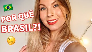 POR QUE A GRINGA SE MUDOU PARA O BRASIL [upl. by Lulu]