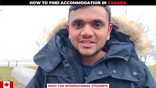 HOW TO FIND ACCOMMODATION IN CANADA FOR INTERNATIONAL STUDENTS 2022  INDIAN STUDENT IN CANADA [upl. by Sedicla]