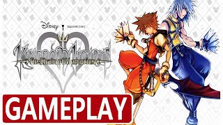 Kingdom Hearts ReChain of Memories GAMEPLAY PS2  No Commentary [upl. by Eelarol997]