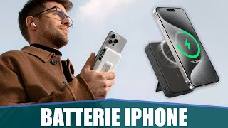 LA MEILLEURE BATTERIE EXTERNE POUR IPHONE  Anker PowerBank MagGo [upl. by Sakhuja]