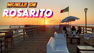 Increíble Atardecer desde el Muelle de ROSARITO Baja California Mexico 2024 [upl. by Wyn200]