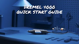 Get Started With The Dremel 4000  Quick Start Guide [upl. by Averyl968]