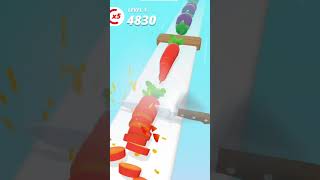 Perfect slices game LEVEL3games gameplay shortsfeed gaming shortsvideo [upl. by Mcclimans]