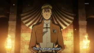 Shingeki no Kyojin Episode 16 Joining Survey Corps [upl. by Myer]