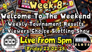 ● LIVE  WELCOME TO THE WEEKEND  Wk 8 Weekly CAshmaneq App Tournament Results amp Viewers Choice [upl. by Eiramllij867]