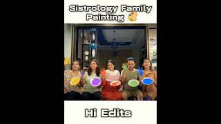 Sistrology Family Hand Painting Memories ❤️ Sistrology youtubeshorts trendingshorts viralshorts [upl. by Ymmot]