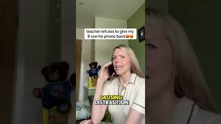 Mother Confronts Teacher Over Dangerous Phone Confiscation You Wont Believe His Response [upl. by Yrnehnhoj]