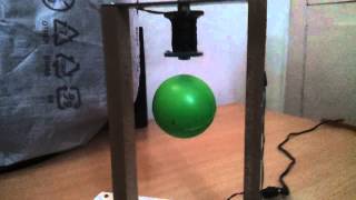 Magnetic Levitation Hanging Ball  wwwhobbyprojectscom [upl. by Yonatan]