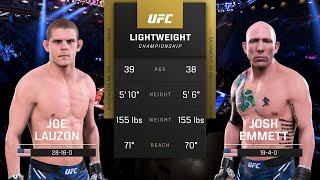 Joe Lauzon vs Josh Emmet Full Fight  UFC 5 Fight Night [upl. by Gnurt988]