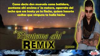 Ponteme Ahi Remix Con Letra  JKing y Maximan Ft Farruko amp J Alvarez [upl. by Lubow]