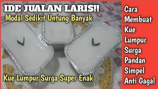 CARA MEMBUAT KUE LUMPUR SURGA PANDAN YANG ENAK DAN LEMBUT [upl. by Aenert]