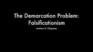 The Demarcation Problem Falsificationism [upl. by Arihsay]