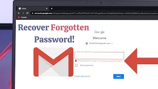 How to Recover Gmail Account Password If Forgotten Reset [upl. by Varden]