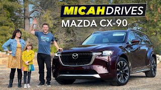 2024 Mazda CX90 Review  The Smoothest 3Row Family SUV [upl. by Hiller107]