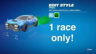 How I got the Rocket Racing forest green drift smoke in only 1 race [upl. by Aliekat]