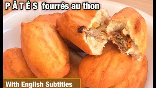 Pâté béninois fourrés au thon beignets salés  Allerretour farcis au thon [upl. by Aysab]