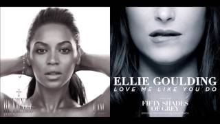 Love Me Like a Halo  Beyoncé vs Ellie Goulding Mashup [upl. by Ennahgem]