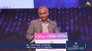 Tech Triumphs Priyank Kharge Explores Karnatakas IT amp BT Milestones  Bengaluru Tech Summit [upl. by Iaht]