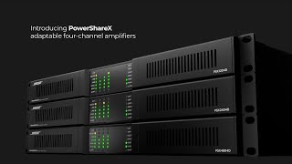 PowerShareX Adaptable Amplifiers from Bose Professional [upl. by Sena]