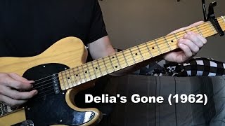 Delias Gone 1962 by Johnny Cash  Luther Perkins Instrumental [upl. by Posehn]